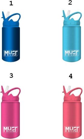 Must Παγούρι Αλουμινίου 500ml-4 Σχέδια (000586451) (1)