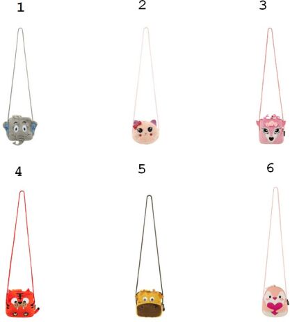 Polo 24 Πορτοφόλι Crazy Animals II-6 Σχέδια (006) (1)