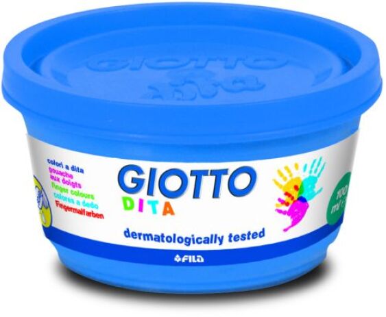 Giotto Δακτυλομπογιές 100ml-6 Χρώματα (534100) (1)