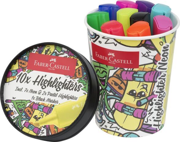 Faber Castell Υπογραμμιστές Ice Cream Cup 10Τμχ (129254695) (0)