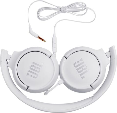 JBL Tune 500 Ακουστικά On-Ear Universal White (JBLT500WHT-20.03374) (2)