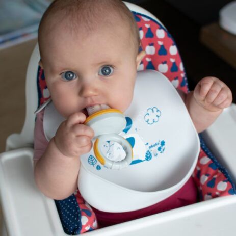 Akuku Δίχτυ Δοκιμής Φρέσκου Φαγητού 6m+ Γκρι-Κίτρινο (A0514) (3)