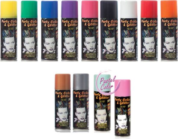 Σπρέι Fluo Για Μαλλιά 125ml-13 Χρώματα  (6020) (1)
