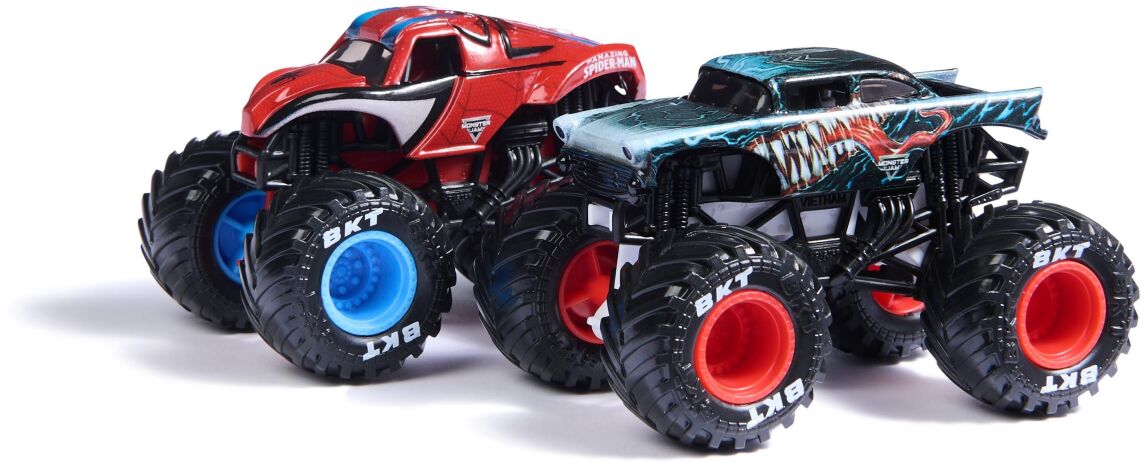 Monster Jam Όχημα 1:64 Marvel 2Τμχ-2 Σχέδια (6070555) (3)