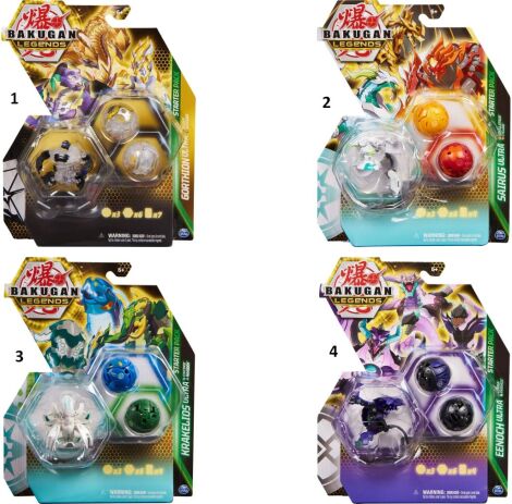 Bakugan Σετ Μάχης Legends-4 Σχέδια (6066092) (1)