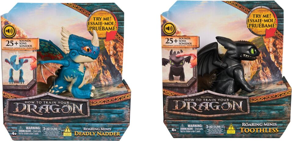 Dragons Mini Διαδραστικοί Δράκοι-2 Σχέδια (6072696) (2)