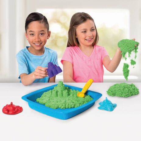 Kinetic Sand Σετ Άμμος Kinetic - 3 Χρώματα (6024397) (4)