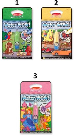 Melissa & Doug Water Wow!-3 Σχέδια (6075659) (1)