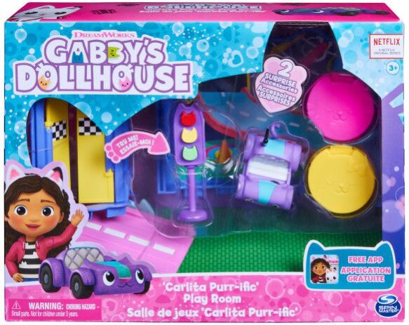 Gabby's Dollhouse Mini Σετ Δωμάτια-Δωμάτιο Της Carlita (6064149) (1)