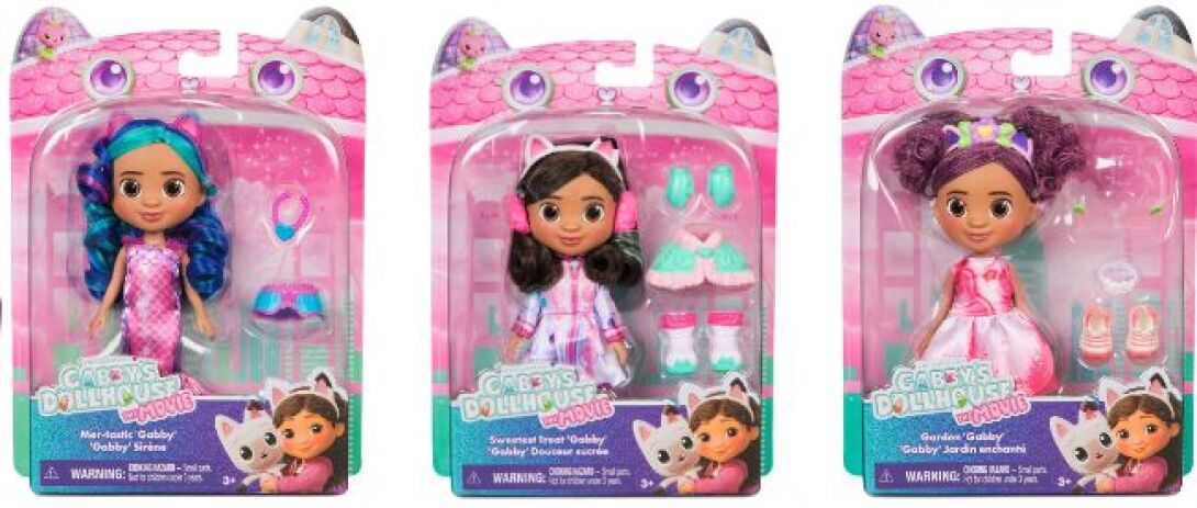 Gabby's Dollhouse Movie Mini Κούκλες 15cm-3 Σχέδια (6072885) (2)