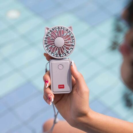 Legami Rechargeable Foldable Fan-Kitty (FAN0005) (6)