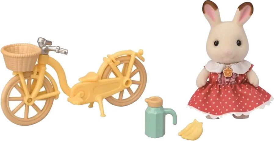 Sylvanian Families Chocolate Rabbit Girl's Cycling Ride (5777) (0)
