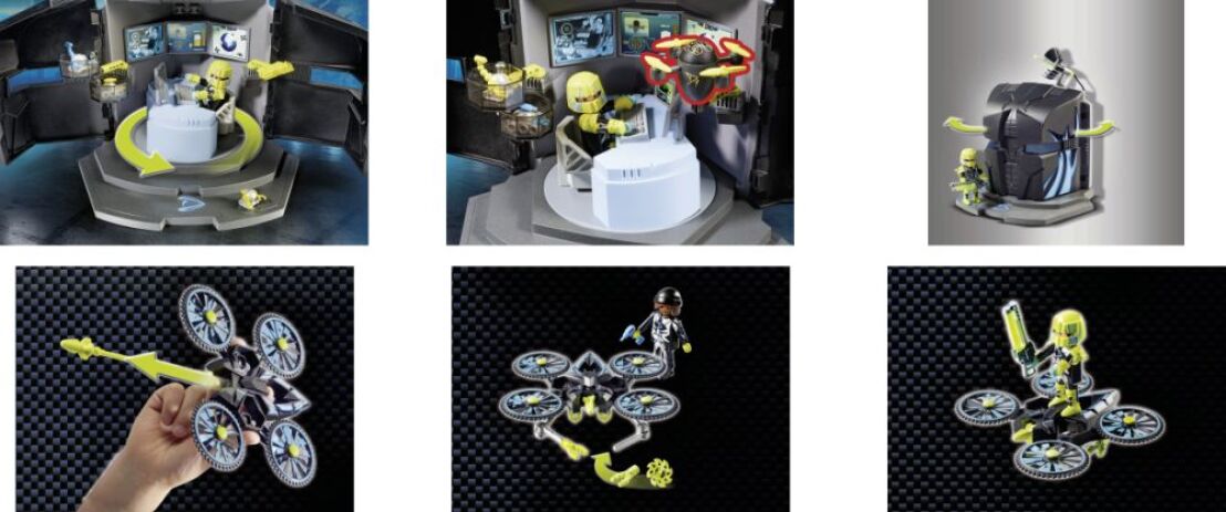 Playmobil Αρχηγείο Του Dr. Drone (9250) (2)