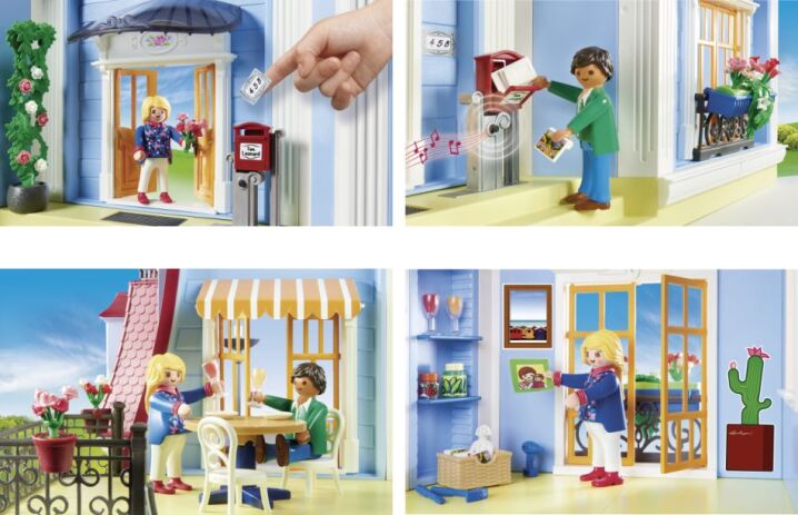 Playmobil Τριώροφο Κουκλόσπιτο (70205) (2)