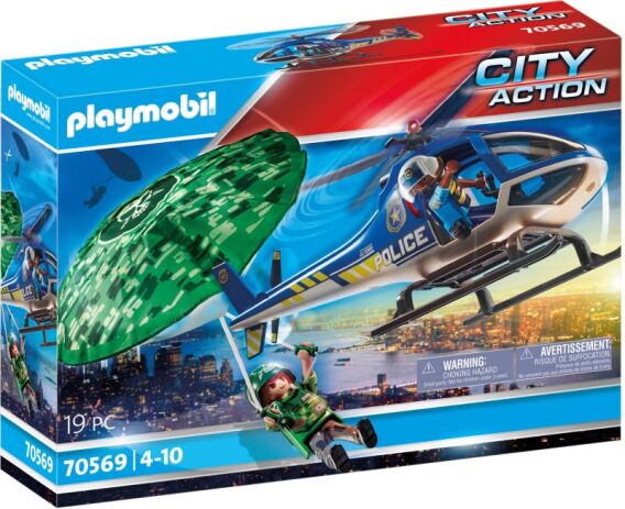 Playmobil Εναέρια Αστυνομική Καταδίωξη (70569) (1)