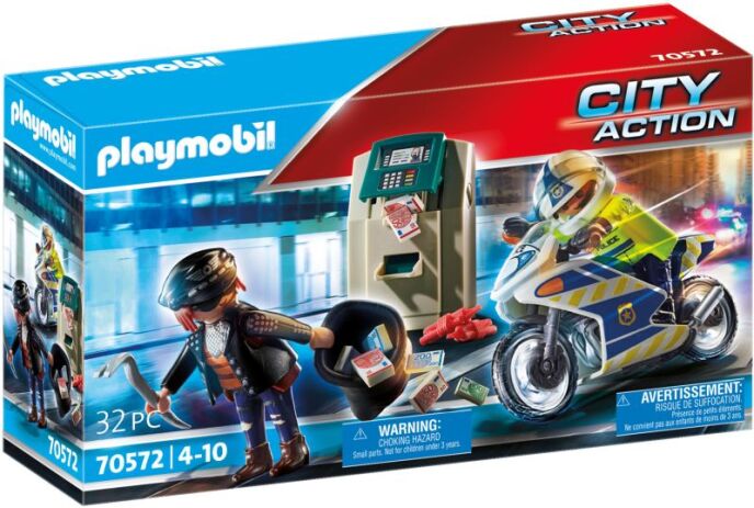 Playmobil Διάρρηξη Στο ΑΤΜ (70572) (1)