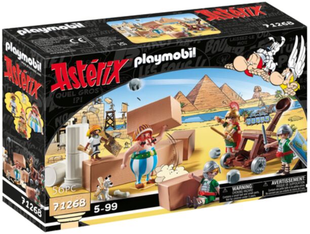 Playmobil Asterix: Ο Νουμερομπίς Και Η Κατασκευή Του Παλατιού (71268) (1)