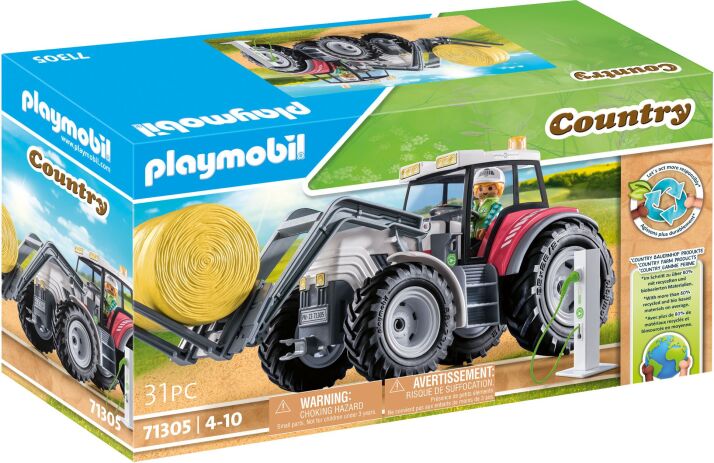 Playmobil Ηλεκτρικό Τρακτέρ (71305) (1)