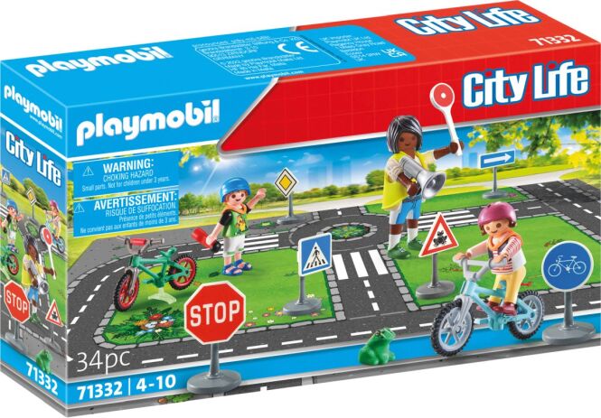 Playmobil Μάθημα Κυκλοφοριακής Αγωγής (71332) (1)