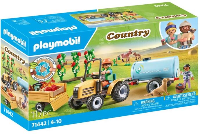 Playmobil Τρακτέρ Με Βυτιοφόρο (71442) (1)