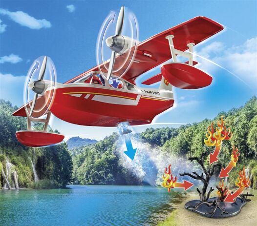 Playmobil Πυροσβεστικό Υδροπλάνο (71463) (3)