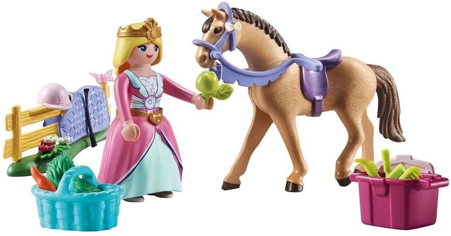 Playmobil Starter Pack Πριγκίπισσα Με Άλογο Ιππασίας (71801) (0)