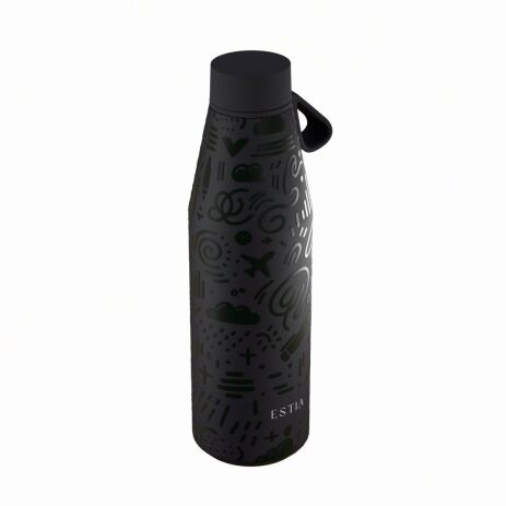 Estia Παγούρι Flow Save The Aegean 500ml Noir Echo (01-42059) (1)