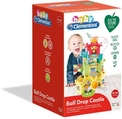 Baby Clementoni Καστράκι Πυραμίδα Με Μπάλα (1000-17226) (1)