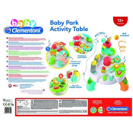 Baby Clementoni Τραπέζι Δραστηριοτήτων Πάρκο Διασκέδασης (1000-17300) (4)