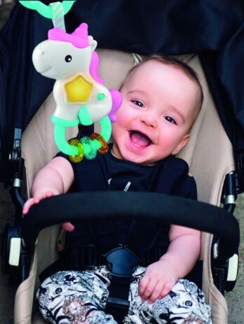 Baby Clementoni Ηλεκτρονική Κουδουνίστρα Μονόκερος (1000-17333) (2)