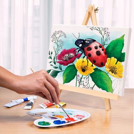 Μαθαίνω & Δημιουργώ Εργαστήριο Ζωγραφικής Ακρυλικό-2 Σχέδια (1038-11042) (5)