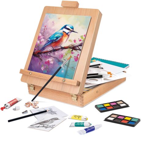 Μαθαίνω & Δημιουργώ Mega Εργαστήριο Ζωγραφικής 5 In 1 (1038-11045) (2)