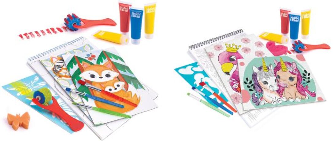 Μαθαίνω & Δημιοργώ Εργαστήριο Ζωγραφικής Junior-2 Σχέδια (1038-11044) (2)