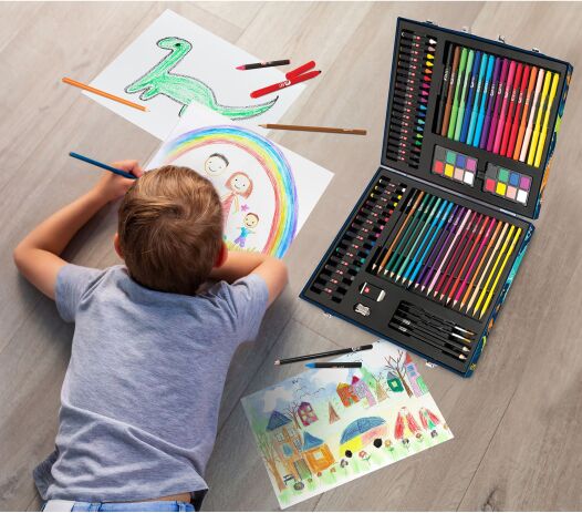 Μαθαίνω Και Δημιουργώ Εργαστήριο Ζωγραφικής Deluxe 100Τμχ Δεινόσαυρος (1038-82059) (3)