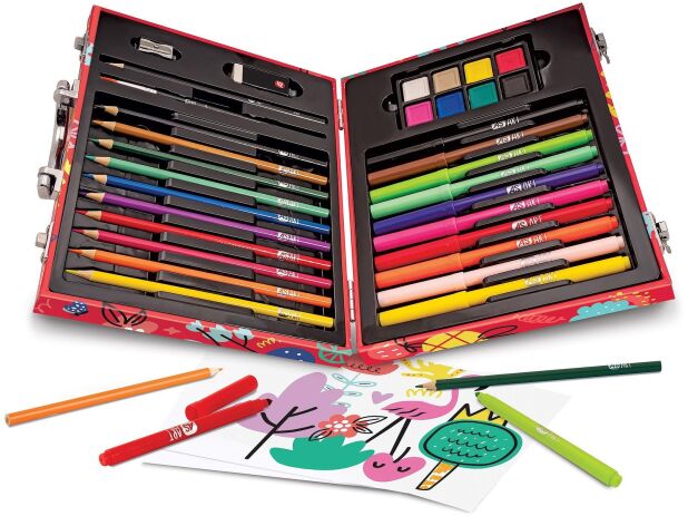 Μαθαίνω Και Δημιουργώ Εργαστήριο Ζωγραφικής Deluxe 50Τμχ My World (1038-82060) (2)