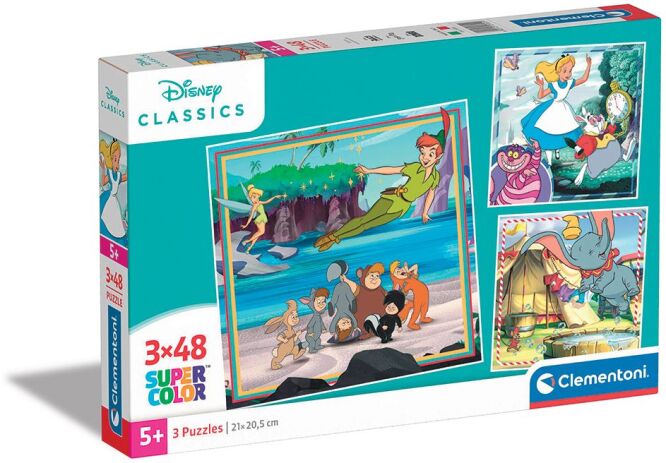 Παζλ 3X48 Disney Classics (1200-25302) (0)