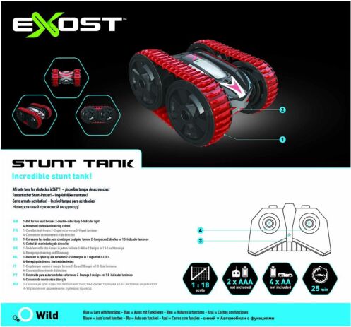 Exost Τηλεκατευθυνόμενο Αυτοκίνητο Stunt Tank (7530-20256) (3)