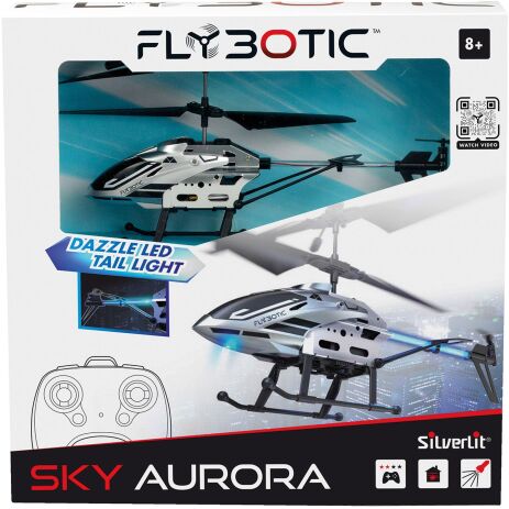 Silverlit Τηλεκατευθυνόμενο Ελικόπτερο Flybotic Sky Aurora (7530-84568) (1)