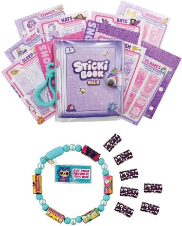 Sticki Rolls Βραχιόλι Με Αυτοκόλλητα & Άλμπουμ (1863-20001) (2)