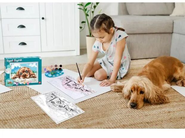 Paint & Frame Loving Puppy (1038-41012) (5)