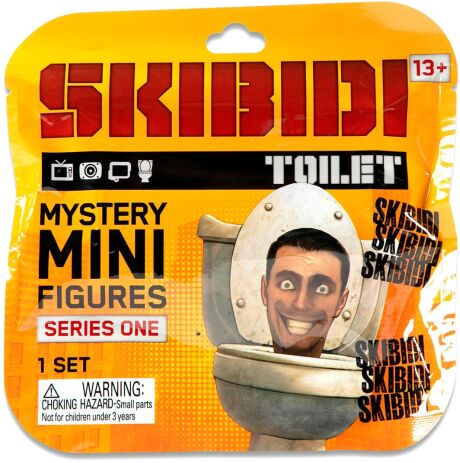 Skibidi Toilet Mini Φιγούρα Μονή-8 Σχέδια-1Τμχ (1013-13000) (1)