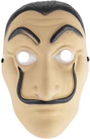 Clown Μάσκα Πλαστική Νταλί (72655) (0)