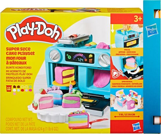 Λαμπάδα Playdoh Super Slice Cake Playset (G0497) (0)