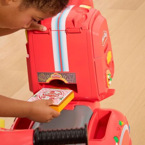Playdoh Pizza Delivery Scooter Playset (F8803) (6)