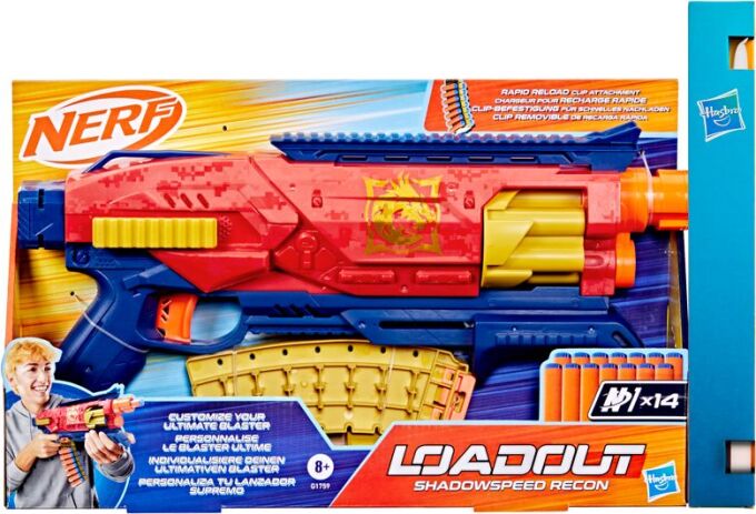 Λαμπάδα Nerf Loadout Shadowspeed Recon (G1759) (0)
