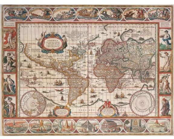 Παζλ 2000 Ιστορικός Παγκόσμιος Χάρτης (16633) (1)