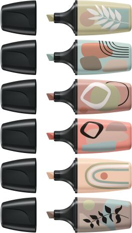 Stabilo Υπογραμμιστής Boss Mini-6 Σχέδια-1 Τμχ (01007007) (0)