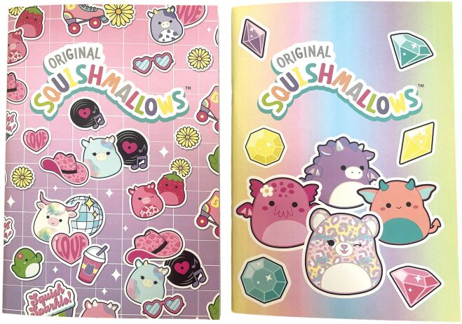 Squishmallows Τετράδιο 17X25-2 Σχέδια-1Τμχ (363-34400) (0)