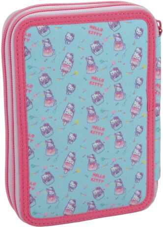 Hello Kitty Cupcake 26 Κασετίνα Διπλή (335-77100) (3)