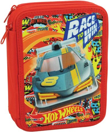 Hot Wheels Race To Win 26 Κασετίνα Διπλή (349-39100) (0)